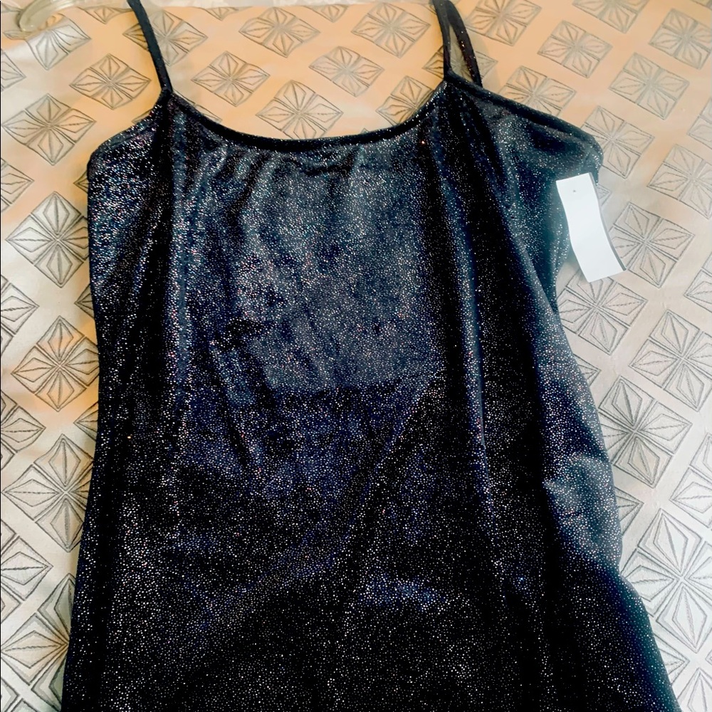 Sparkle Black Mini Body Dress